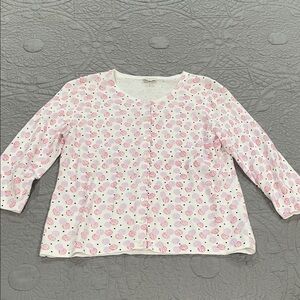 *4 for $10*Talbots Pink Purple and Black Sweater MP